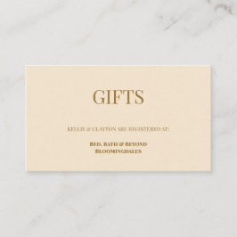 Champagnergeschenk Registrierungskarte Begleitkarte