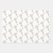 Champagnerglas Geschenkpapier Set (Vorderseite 3)
