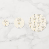 Champagnerglas Konfetti (Vorderseiten)