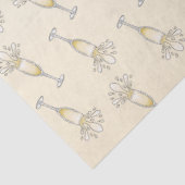 Champagnerglas Seidenpapier (Ausschnitt)