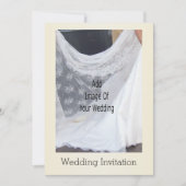 Champagnergläser Hochzeit Einladung (Vorderseite)
