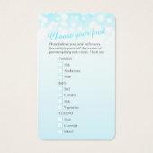 Champagnergraue Hochzeitskarte (Rückseite)