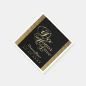 Champagnerhochzeit Napkins Serviette (Ecke)