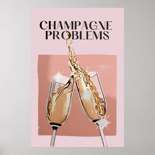 Champagnerprobleme Poster (Vorne)