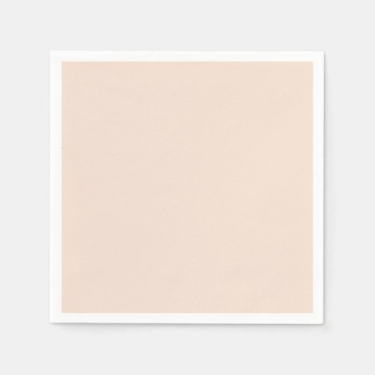 Champagnerrosa einfarbig serviette (Vorderseite)