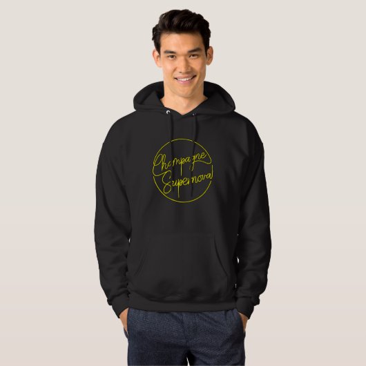 Champagnersupernova Hoodie (Vorne ganz)