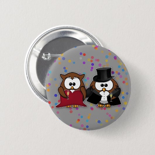 Champagneruhu Button (Vorne & Hinten)