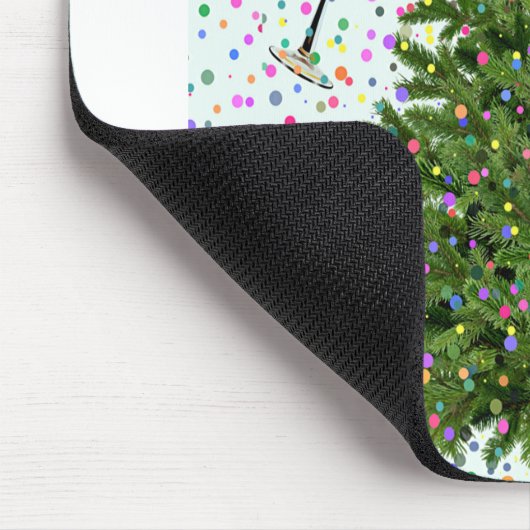 Champagnerwein Mousepad (Ecke)