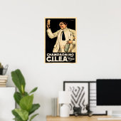 CHAMPAGNINO CILEA Venedig Der Mensch und die Weint Poster (Heimbüro)