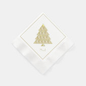 Champaign Joyoux Weihnachten Paper Napkin Serviette (Ecke)