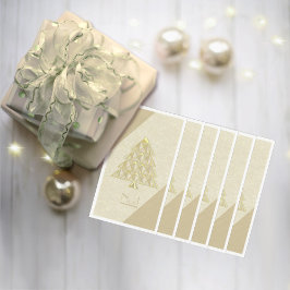 Champaign Joyoux Weihnachten Serviette