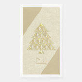 Champaign Joyoux Weihnachten Serviette (Vorderseite)