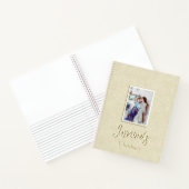 Champaign Joyoux Weihnachten Spiral Notebook Notizblock (Innenseite)