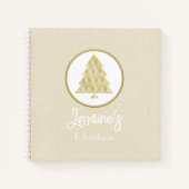 Champaign Joyoux Weihnachten Spiral Notebook Notizblock (Vorderseite)