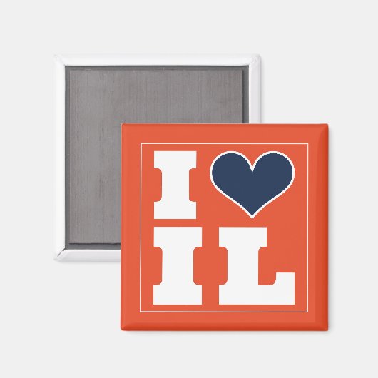 Champaign Urbana (IL) Football Watch Party Kühlsch Magnet (Vorderseite/Rückseite)