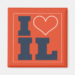 Champaign Urbana (IL) Football Watch Party Kühlsch Magnet