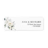 Champaigne-Blumenanschrift (Vorne)