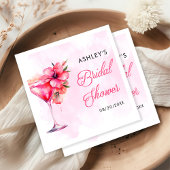 Champange-Brautparty Serviette