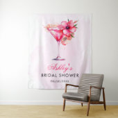 Champange-Brautparty Wandteppich (Beispiel)