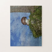 Champignons mit blauem Himmel Puzzle (Vertikal)