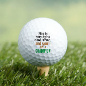 Champion-Ball-Angebot | Gravur Golf Ball Prints (Insitu T-Shirt)