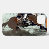 Champion Barrel Racer Rodeo Reiter Case-Mate iPhone Hülle (Rückseite (Horizontal))
