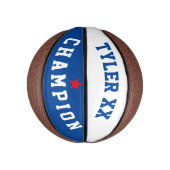 Champion Blau-Weiß Mini Basketball (Vertikal)