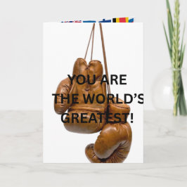 CHAMPION Celebration Card - Blank Inside Karte