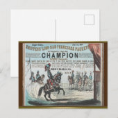 Champion Clipper Sailing Postkarte (Vorne/Hinten)