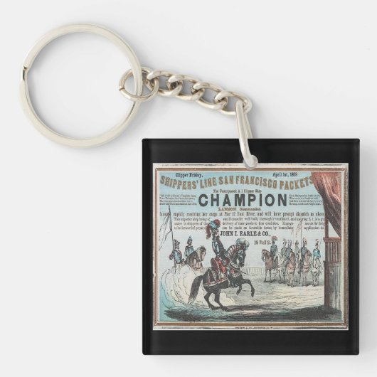 Champion Clipper Sailing Schlüsselanhänger (Vorderseite)