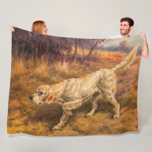 Champion Count Whitestone von Edmund Henry Osthaus Fleecedecke (Beispiel)