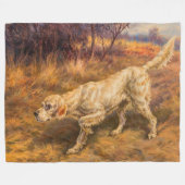 Champion Count Whitestone von Edmund Henry Osthaus Fleecedecke (Vorderseite (Horizontal))