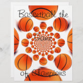 Champion Court Vision: Basketball Spiel der Champs (Vorne/Hinten)