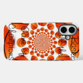 Champion Court Vision: Basketball Spiel der Champs Case-Mate iPhone Hülle (Rückseite (Horizontal))