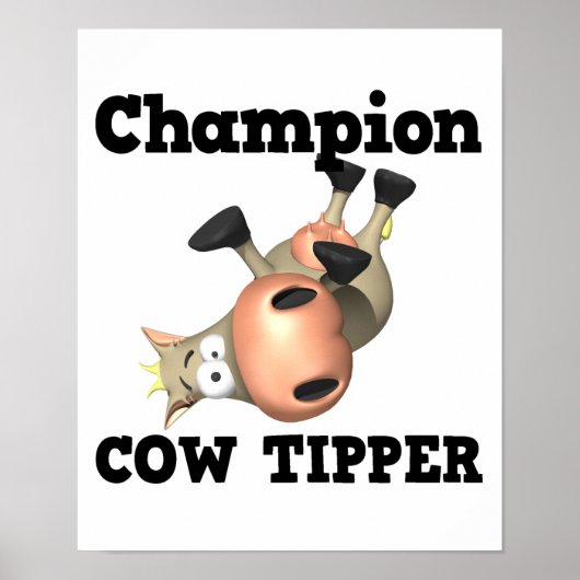 Champion Cow Tipper Poster (Vorne)