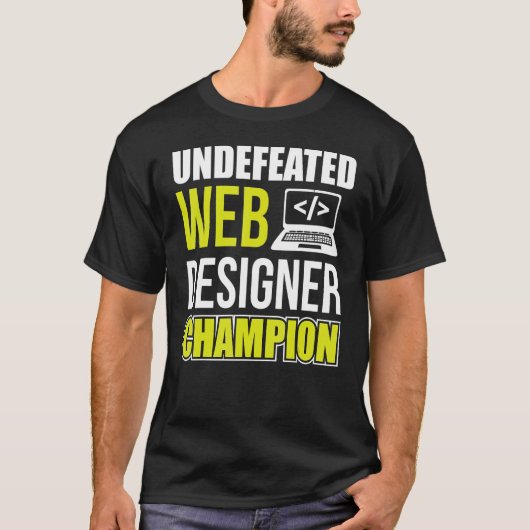 Champion Css Programmer 2 für den nicht besiegten T-Shirt (Vorderseite)