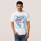 Champion Custom Fishing Vater T-Shirt (Vorne ganz)