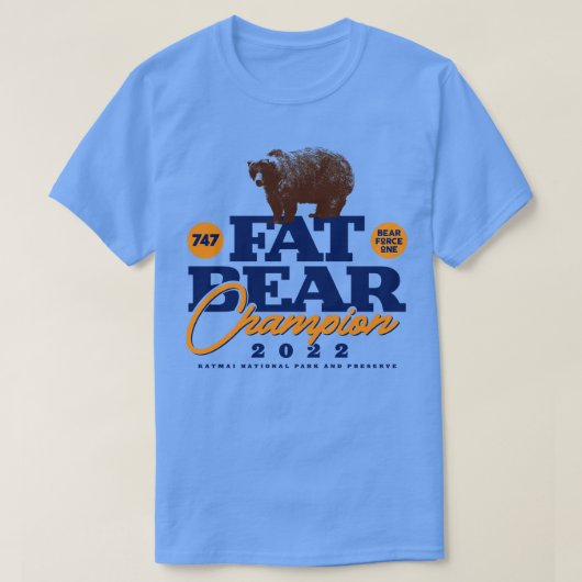 Champion der Fatbear Week T-Shirt (Design vorne)