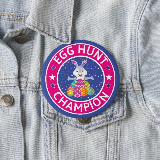Champion der Ostereier Button (Beispiel)