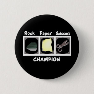 Champion der Rock Paper Scissors Button