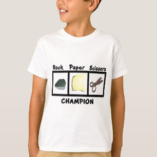 Champion der Rock Paper Scissors T-Shirt