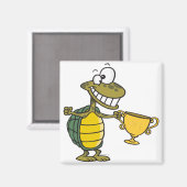 Champion der Schildkrötenkampe Magnet (Vorderseite/Rückseite)