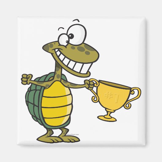 Champion der Schildkrötenkampe Magnet (Vorne)