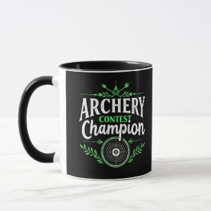 Champion des Bogenwettbewerbs Bow and Arrow Tasse