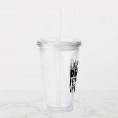 Champion des Funny Debate-Teams Acryltrinkbecher (Rechts)