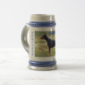 CHAMPION DOBERMAN STEIN BIERGLAS (Vorderseite Links)