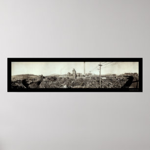 Champion Fibre Lumber Foto 1910 Poster