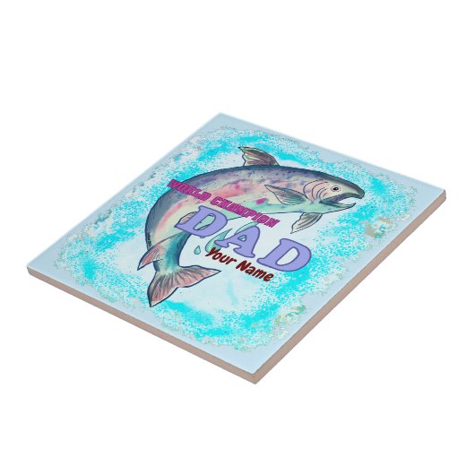 Champion Fishing-Vater Fliese (Seite)