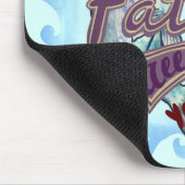 Champion Fishing Vater individuelle Name Mousepad (Ecke)