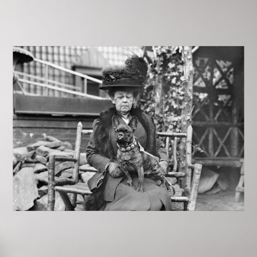 Champion French Bulldog in den 20er Jahren Poster (Vorne)